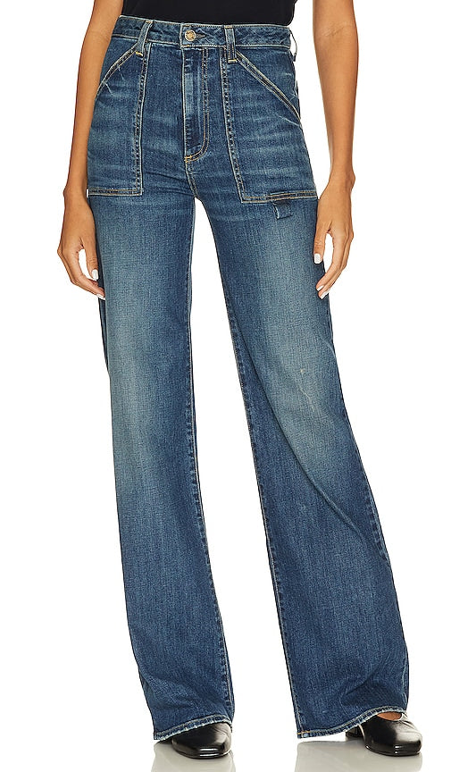 NILI LOTAN Quentin Jean in Blue - Jean Quentin NILI LOTAN en bleu - NILI LOTAN 蓝色昆汀·吉恩 - NILI LOTAN Quentin Jeans in Blau - NILI LOTAN 쿠엔틴 진 블루 색상 - NILI LOTAN Quentin Jean in blu