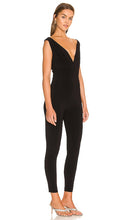 Norma Kamali Tara Catsuit in Black