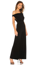 Norma Kamali Drop Shoulder Jumpsuit in Black