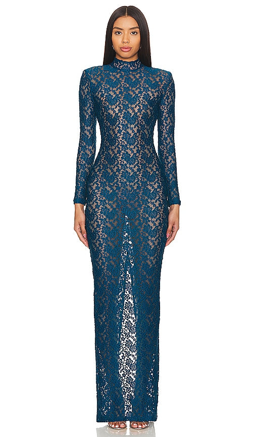 Nookie Roxana Gown in Teal