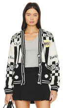 No! Jeans Pop Revolution Cardigan in Black,White