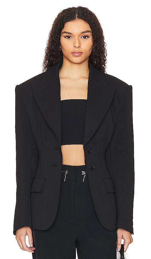 NONchalant Label Jax Blazer in Black