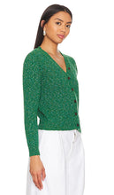 NSF Blake Shrunken Cardigan in Green