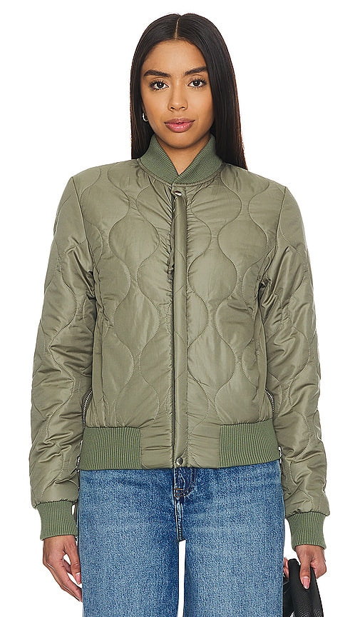 NSF Neil Bomber Jacket in Army