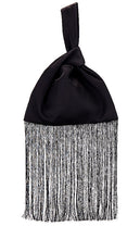 Nanushka Jen Fringe Bag in Black