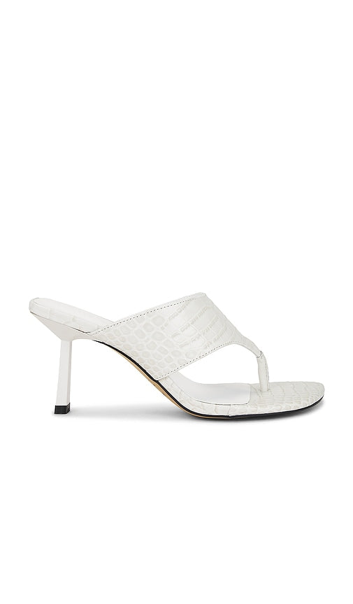Nakedvice The Tasha Heel in Ivory | Ice Heeled Sandals for Women