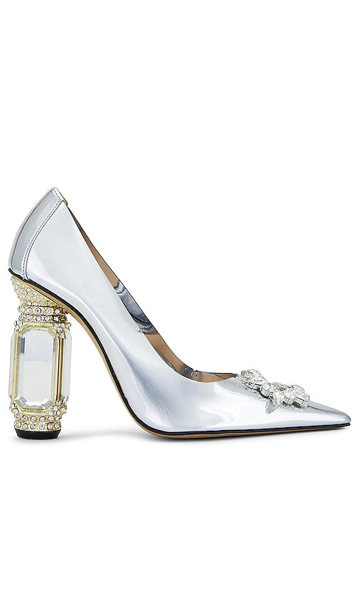 Nalebe Aurum Pump in Metallic Silver