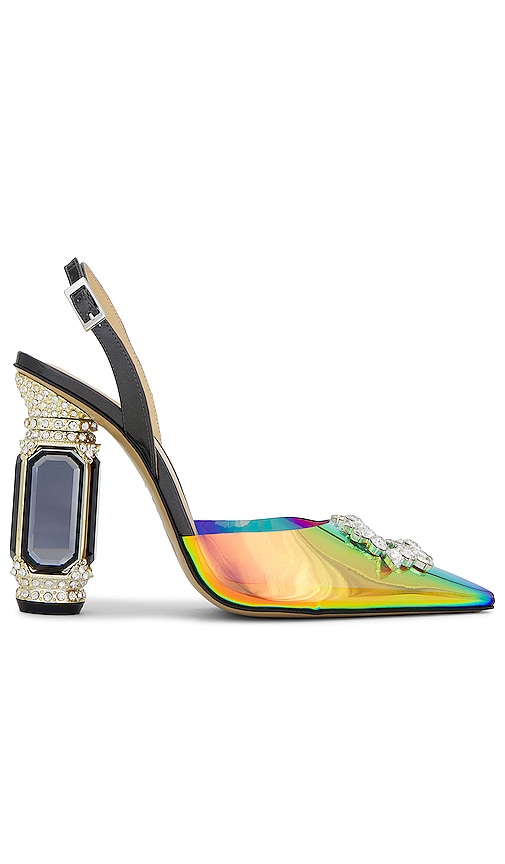 Nalebe Aurum Slingback Pump in Metallic Neutral