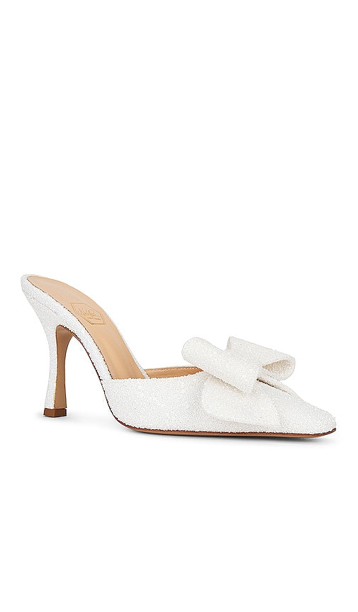 Nalebe Dimante Mule in White