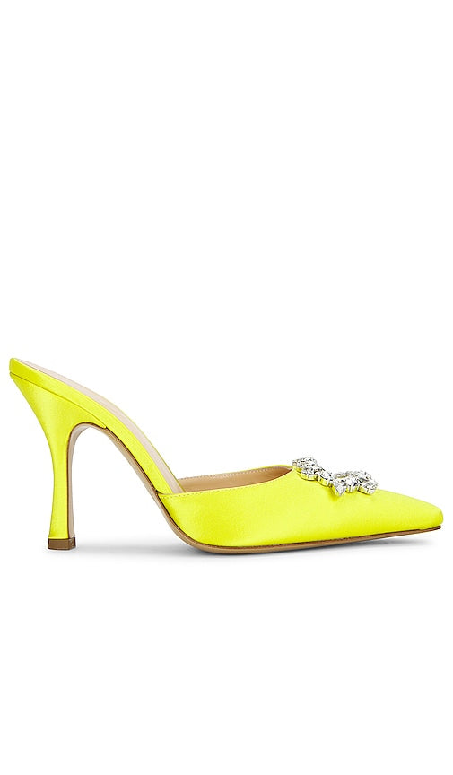 Nalebe Dimante Mule in Yellow - Mule Nalebe Dimante en jaune - Nalebe Dimante 黄色穆勒鞋 - Nalebe Dimante Mule in Gelb - Nalebe Dimante 뮬 옐로우 색상 - Ciabatta Nalebe Dimante in giallo