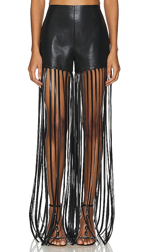 Nanushka Amalee Short in Black - Short Nanushka Amalee en noir - Nanushka Amalee 黑色短裤 - Nanushka Amalee Short in Schwarz - Nanushka Amalee 쇼츠 - Nanushka Amalee corto in nero