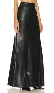 Nanushka Carlotta Skirt in Black