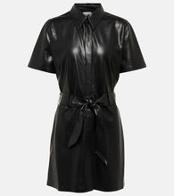 Nanushka Halli faux leather minidress