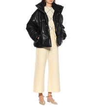 Nanushka Hide faux leather puffer jacket