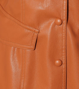 Nanushka Menphi faux leather dress