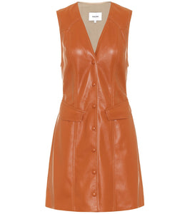 Nanushka Menphi faux leather dress