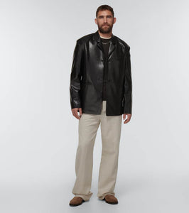 Nanushka Sanco faux leather jacket