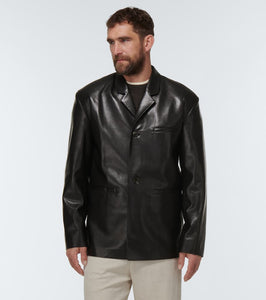 Nanushka Sanco faux leather jacket