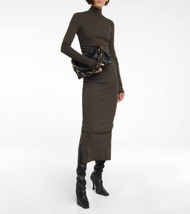 Nanushka Turtleneck midi dress