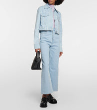 Nanushka Verena denim jacket