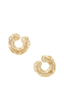 Natalie B Jewelry Helena Earrings in Metallic Gold