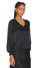 Nation LTD Ayra Dressed Up V-neck in Black