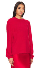 Nation LTD Busy Oversized 80s Sweater in Red