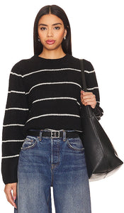 Nation LTD Busy Sweater in Black