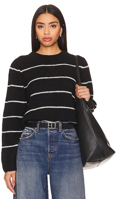 Nation LTD Busy Sweater in Black