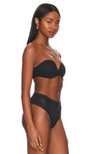 Natori Feathers Strapless Plunge Multi-way Bra in Black