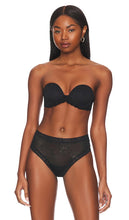 Natori Feathers Strapless Plunge Multi-way Bra in Black