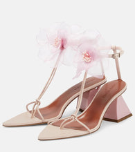 Nensi Dojaka Appliqu√É¬© leather thong sandals