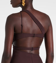 Nensi Dojaka Asymmetric silk midi dress