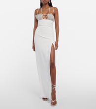 Nensi Dojaka Bridal cutout  gown