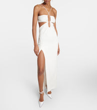 Nensi Dojaka Bridal cutout  gown