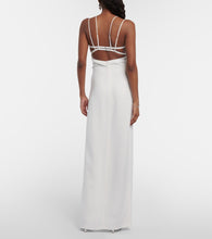 Nensi Dojaka Bridal cutout  gown
