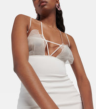 Nensi Dojaka Bridal cutout  gown
