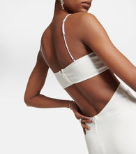 Nensi Dojaka Bridal cutout  gown