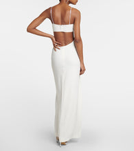 Nensi Dojaka Bridal cutout  gown