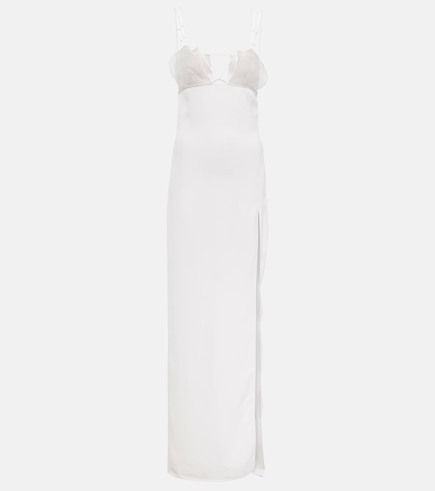 Nensi Dojaka Bridal cutout  gown. Nensi Dojaka 新娘镂空礼服