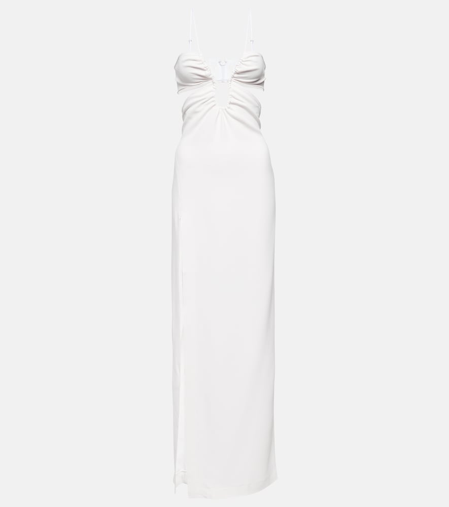 Nensi Dojaka Bridal cutout  gown. Nensi Dojaka 新娘镂空礼服