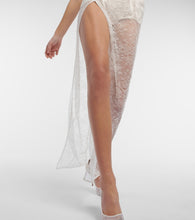 Nensi Dojaka Bridal cutout lace gown