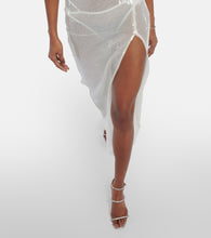 Nensi Dojaka Bridal sequined gown