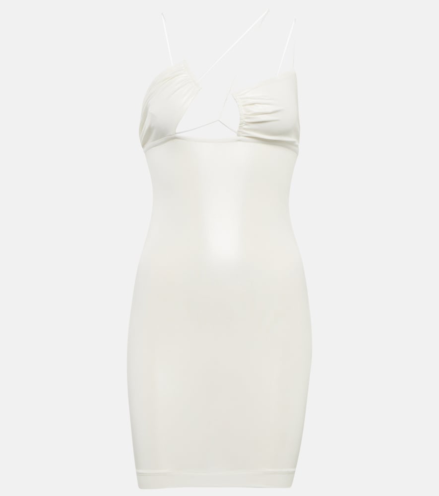 Nensi Dojaka Cutout bodycon minidress. Nensi Dojaka 镂空紧身迷你连衣裙
