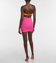 Nensi Dojaka Cutout cotton minidress