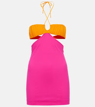 Nensi Dojaka Cutout cotton minidress. Nensi Dojaka 镂空棉质迷你连衣裙