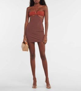 Nensi Dojaka Cutout minidress