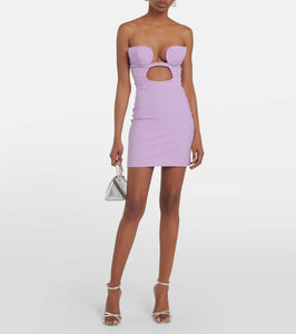 Nensi Dojaka Cutout minidress