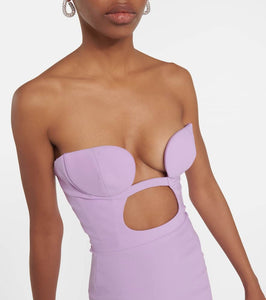 Nensi Dojaka Cutout minidress