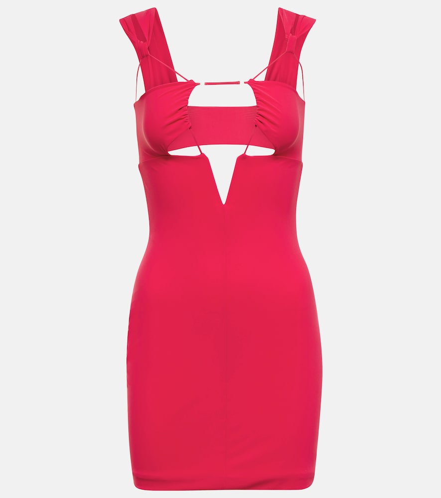 Nensi Dojaka Cutout minidress. Nensi Dojaka 镂空迷你裙